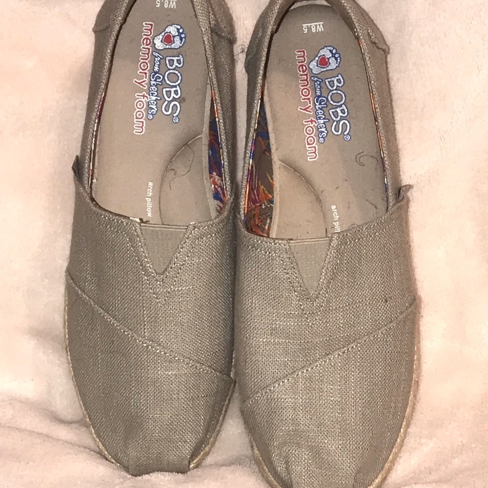 BOBS from sketchers Memory Foam platforms